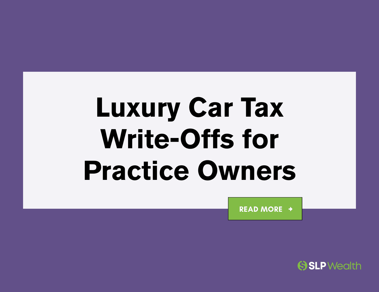 Can Doctors Really Write Off Luxury Cars? A Guide for Practice Owners