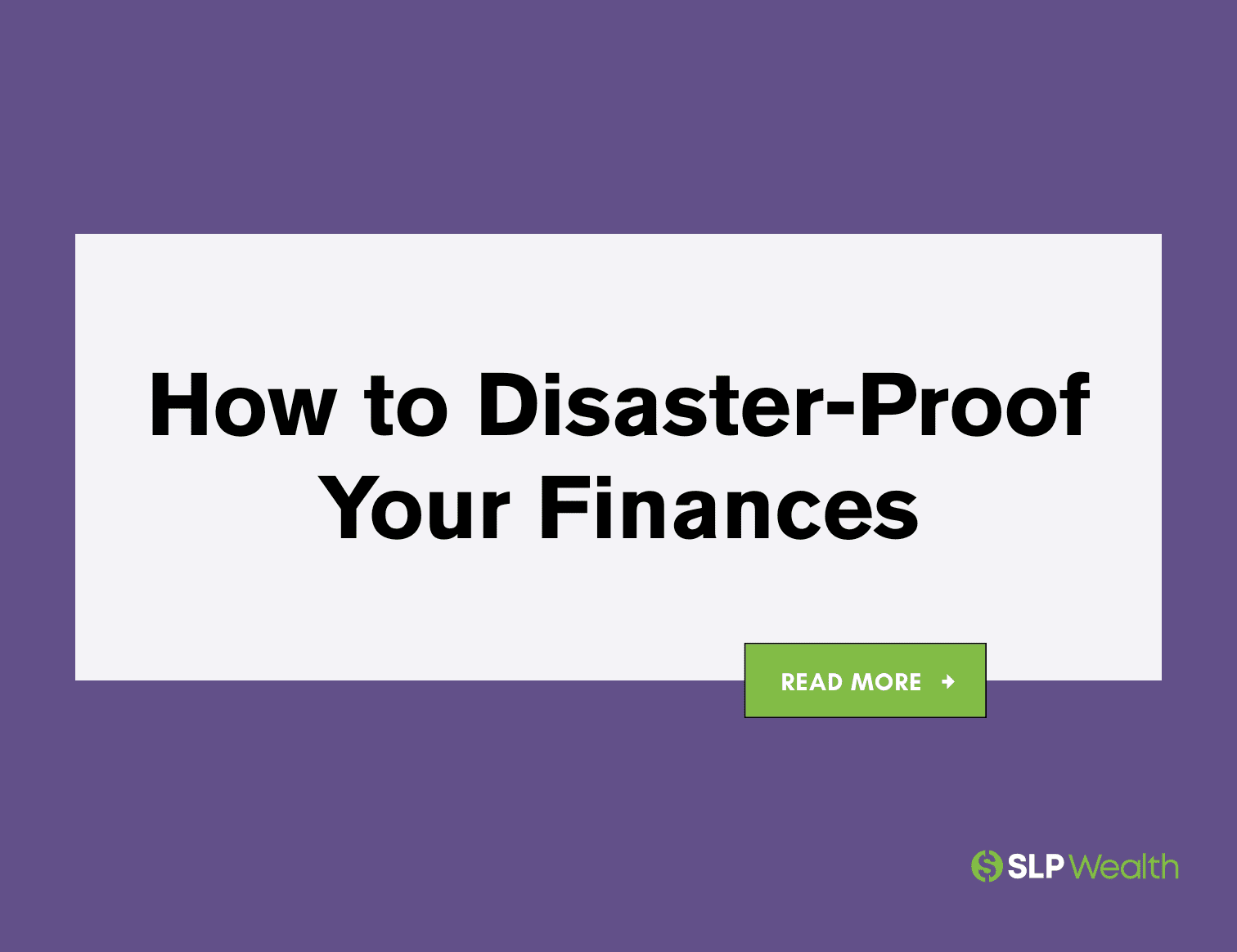 When Nature Strikes: How to Build Financial Resilience Against Disasters