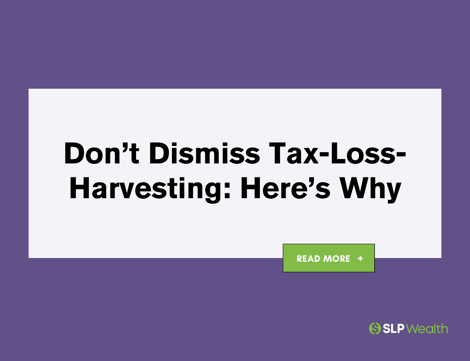 Why People Get the Math of Tax Loss Harvesting Wrong